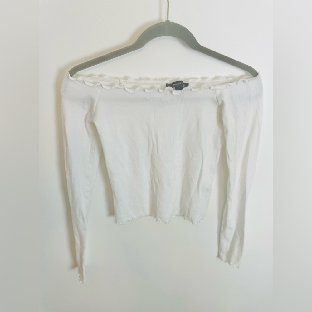 🎉2/$10 Forever 21 Crop Top Large
